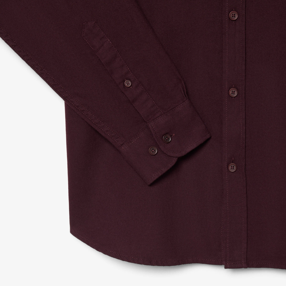 Lacoste Burgundy Flannel Shirt CH8724 3KE
