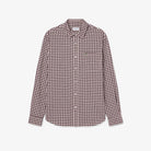Lacoste Burgundy Check Shirt CH8728 DCME