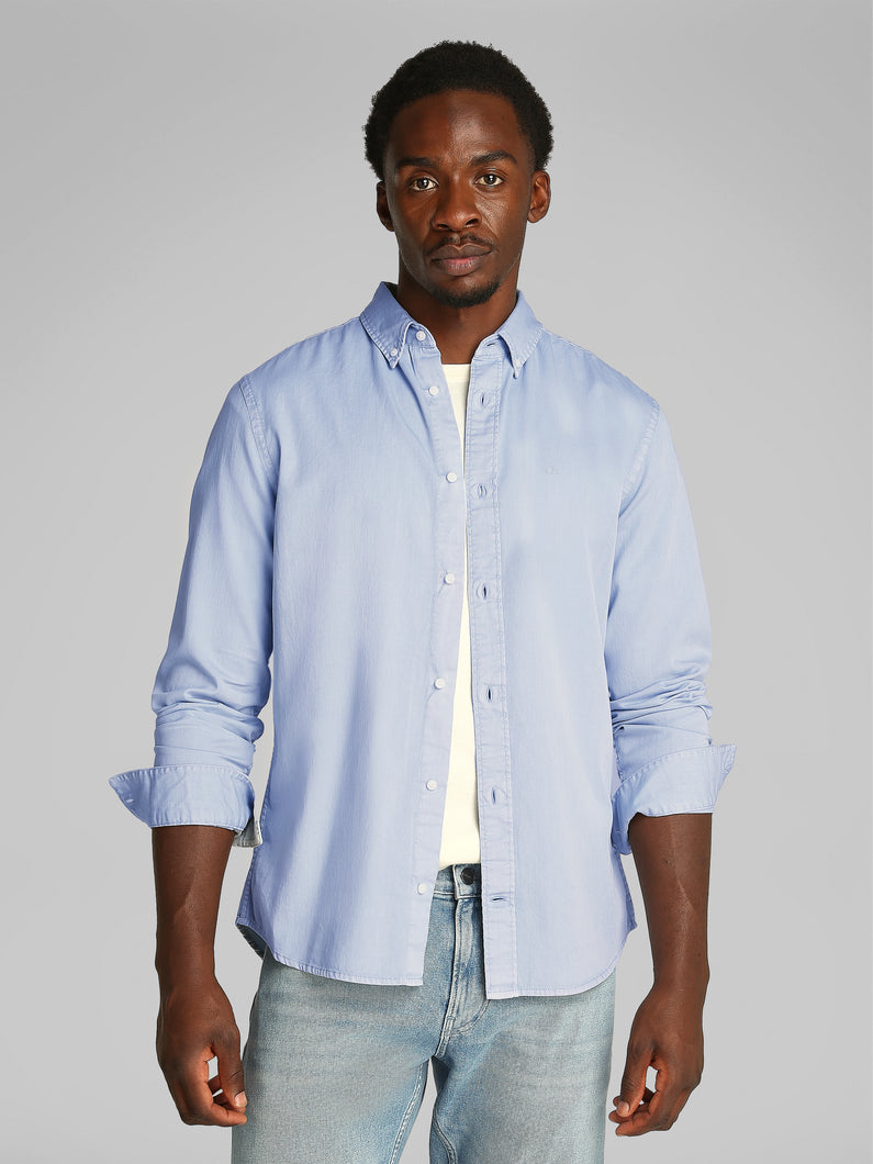 Calvin Klein Blue Shirt k10k114200 dwe