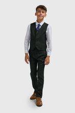 Load image into Gallery viewer, Cavani Caridi Olive Green 3 Piece Boys Suit
