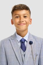 Load image into Gallery viewer, Cavani Caridi Sky Blue 3 Piece Boys Suit