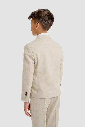 Cavani Boys Beige Suit Camden