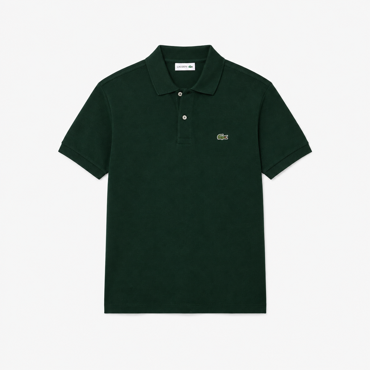 Lacoste Green Knitted Polo Shirt AH1043 yzp