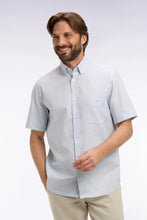 Load image into Gallery viewer, Eden Park Sky Blue Short Sleeve Shirt e26checc0002 blc25