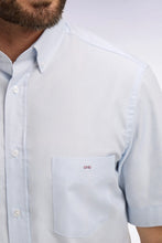 Load image into Gallery viewer, Eden Park Sky Blue Short Sleeve Shirt e26checc0002 blc25