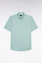 Eden Park Sea Green Short Sleeve Shirt e26checc0002 vem39