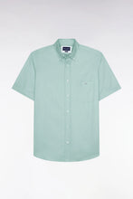 Load image into Gallery viewer, Eden Park Sea Green Short Sleeve Shirt e26checc0002 vem39