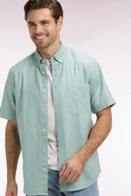 Load image into Gallery viewer, Eden Park Sea Green Short Sleeve Shirt e26checc0002 vem39