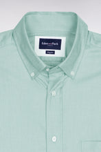 Load image into Gallery viewer, Eden Park Sea Green Short Sleeve Shirt e26checc0002 vem39