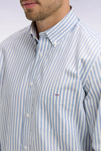 Load image into Gallery viewer, Eden Park Blue Striped Shirt e26checl0004 blc8