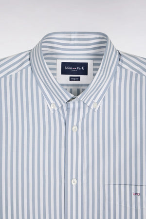 Eden Park Blue Striped Shirt e26checl0004 blc8