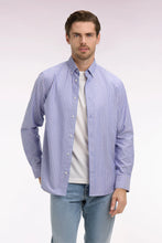 Load image into Gallery viewer, Eden Park Blue Pink Striped Shirt e26checl0005 ROC16