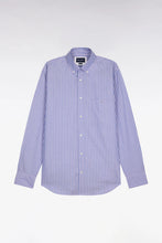Load image into Gallery viewer, Eden Park Blue Pink Striped Shirt e26checl0005 ROC16