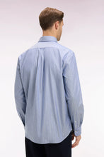 Load image into Gallery viewer, Eden Park Blue Green Striped Shirt e26checl0005 vem39