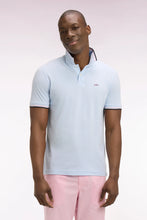 Load image into Gallery viewer, Eden Park Sky Blue Tipped Polo E26MAIPC0013 BLC25