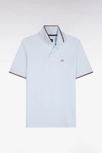 Load image into Gallery viewer, Eden Park | Tipped Pique Polo Shirt in Sky Blue | E26MAIPC0013 BLC25