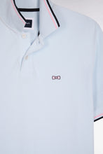 Load image into Gallery viewer, Eden Park Sky Blue Tipped Polo E26MAIPC0013 BLC25