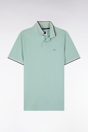 Eden Park Green Tipped Polo E26MAIPC0013 vem39