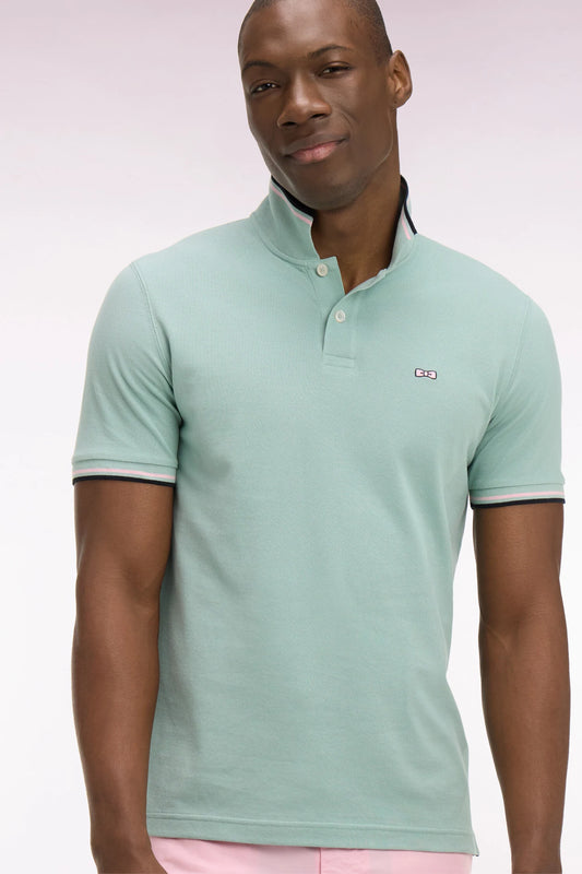 Eden Park Green Tipped Polo E26MAIPC0013 vem39