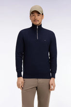 Load image into Gallery viewer, Eden Park Navy Zip Knit E26MAIPU0001 blf