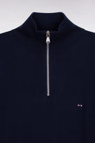 Eden Park Navy Zip Knit E26MAIPU0001 blf