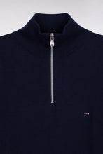 Load image into Gallery viewer, Eden Park Navy Zip Knit E26MAIPU0001 blf
