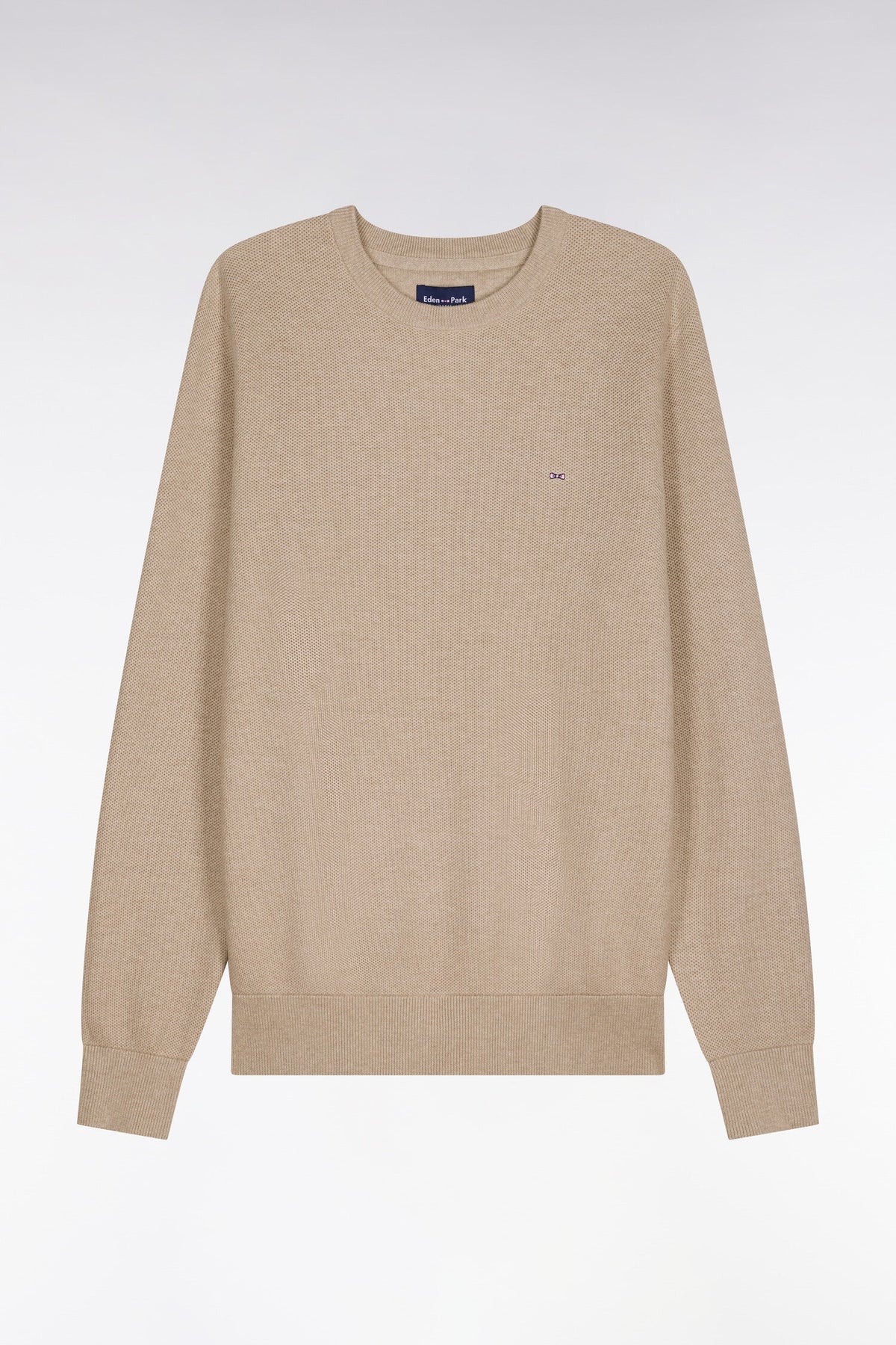 Eden Park Beige Crew E26MAIPU0002 bec13