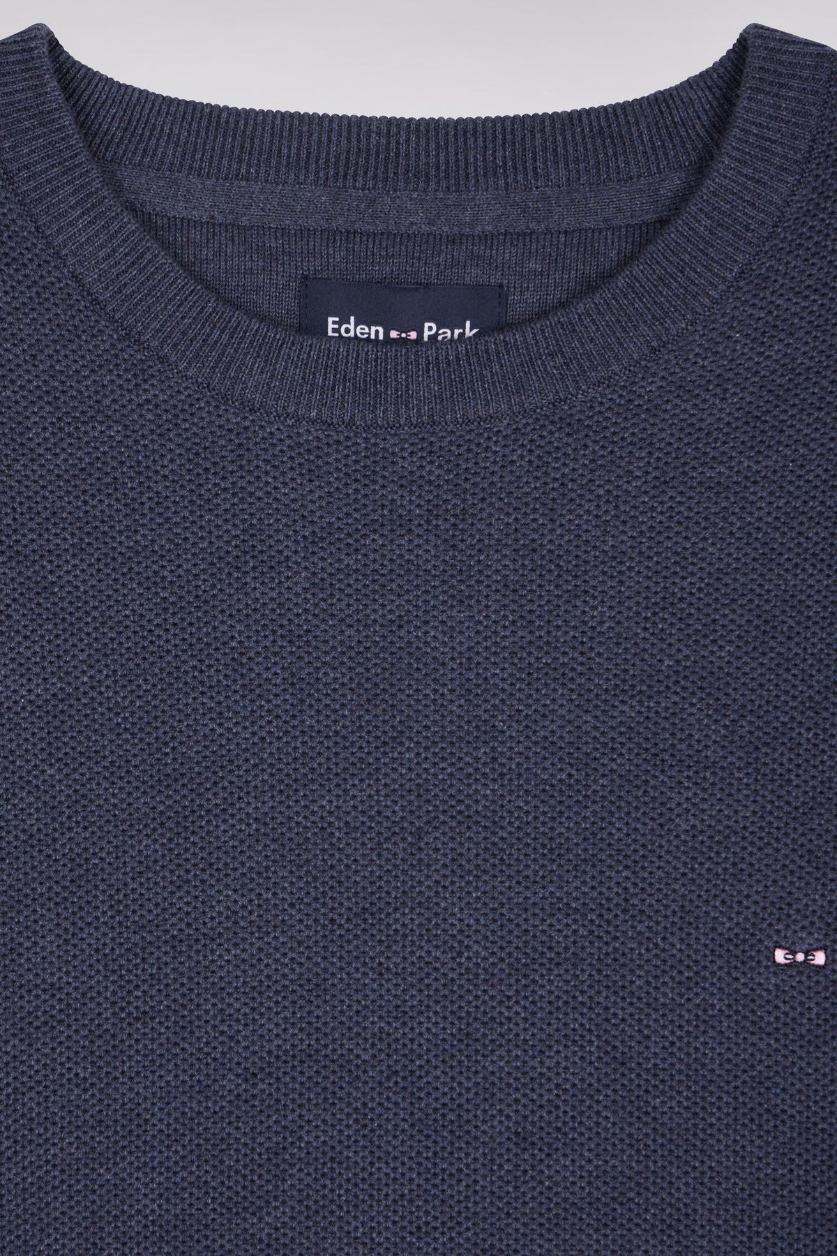 Eden Park Denim Blue Crew E26MAIPU0002 blf21