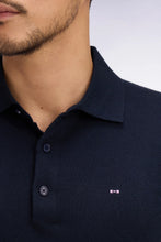 Load image into Gallery viewer, Eden Park Knitted Polo Navy E26MAIPU0004 blf