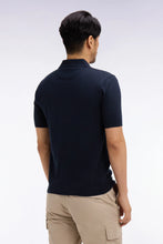 Load image into Gallery viewer, Eden Park Knitted Polo Navy E26MAIPU0004 blf