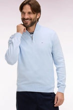 Load image into Gallery viewer, Eden Park Sky Blue Zip Knit e26maipu0006 BLC25