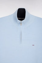 Eden Park Sky Blue Zip Knit e26maipu0006 BLC25