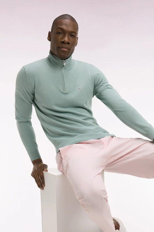 Eden Park Green Zip Knit e26maipu0006 vem39