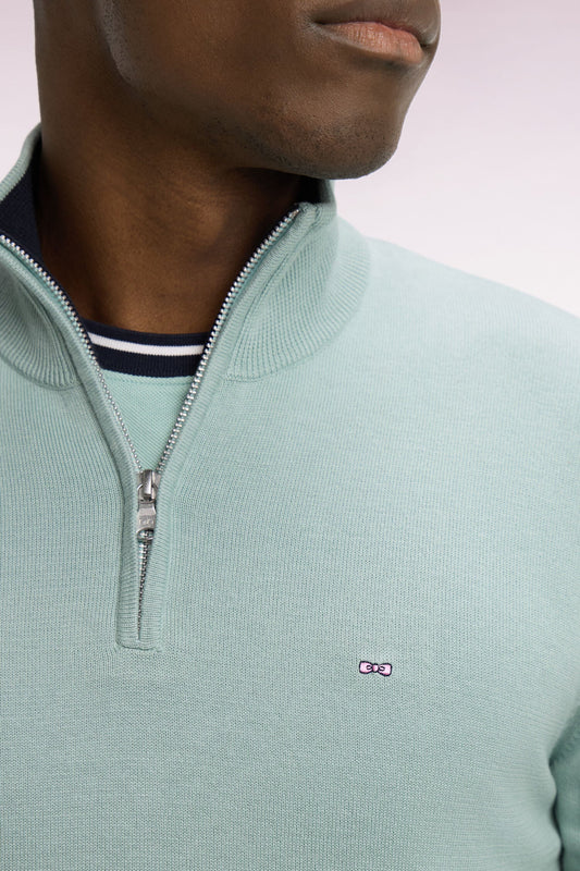 Eden Park Green Zip Knit e26maipu0006 vem39