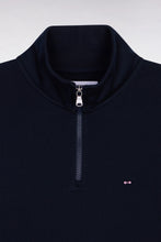 Load image into Gallery viewer, Eden Park Navy Zip Sweat e26maisw0006 blf