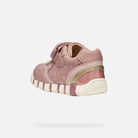 Geox Rose Pink Girls Trainers B5658B