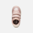 Geox Light Rose Pink Girls Trainers B555MA