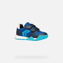 Load image into Gallery viewer, Geox Boys Trainers Royal Navy J65NEA