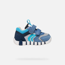 Load image into Gallery viewer, Geox Sky Blue Trainers B3555D