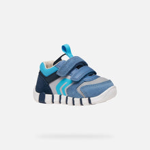 Load image into Gallery viewer, Geox Sky Blue Trainers B3555D
