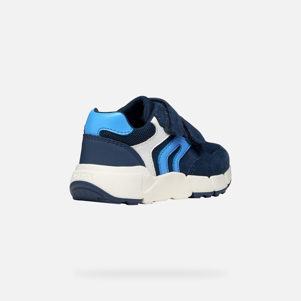 Geox Navy Azure Boys Trainers B656GC