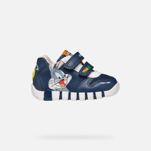 Load image into Gallery viewer, Geox Boys Navy Shoes B6555B
