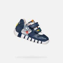 Load image into Gallery viewer, Geox Boys Navy Shoes B6555B