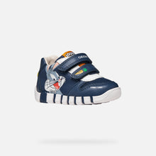 Load image into Gallery viewer, Geox Boys Navy Shoes B6555B