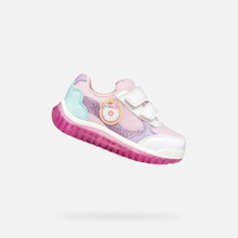 Load image into Gallery viewer, Geox White Pink Girls Shoes B6561A