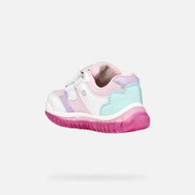 Load image into Gallery viewer, Geox White Pink Girls Shoes B6561A