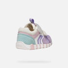 Geox White Lavender Trainers B3558C