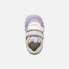 Geox White Lavender Trainers B3558C