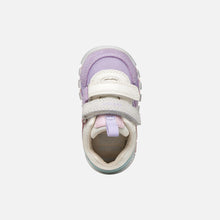 Load image into Gallery viewer, Geox White Lavender Trainers B3558C