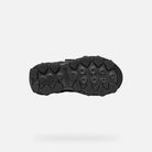Geox Black Velcro Shoes J669VD